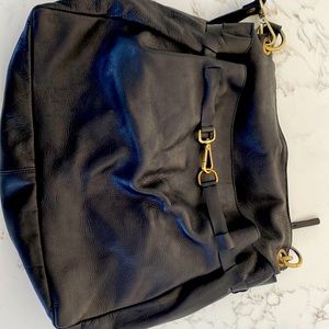 Italian leather tote, never used